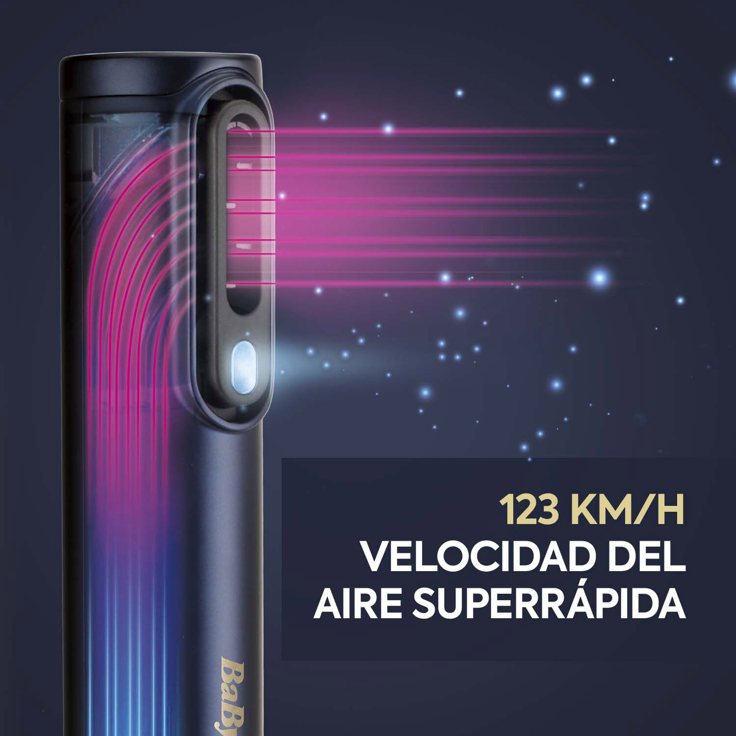 123 KM/H VELOCIDAD DEL AIRE SUPERR&Aacute;PIDA